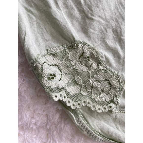 Intimately Free People Green Lacey Strappy Bodysuit Top NEW Size XS - Picture 4 of 12